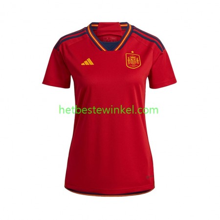 Spanje Voetbalshirts Dames Thuis WK 2022